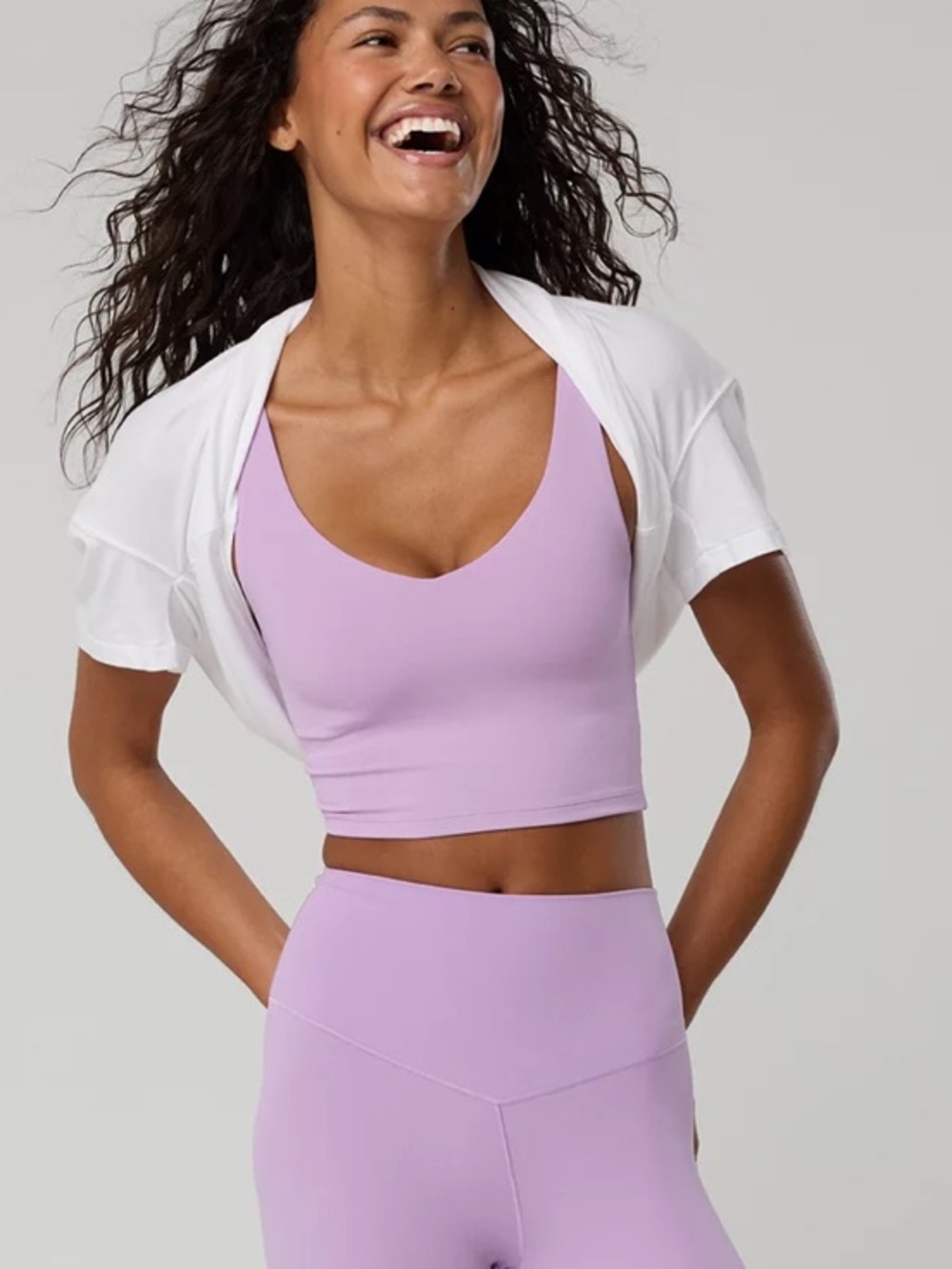 OFFLINE By Aerie Real Me Low Key Longline Sports Bra size S